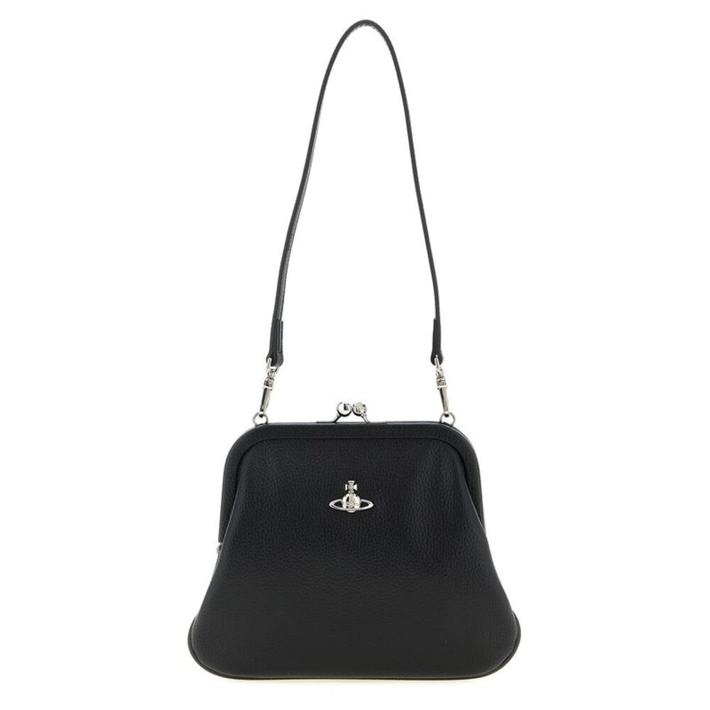 Vivienne Westwood Black Polyethylene Clutch Women's Bag